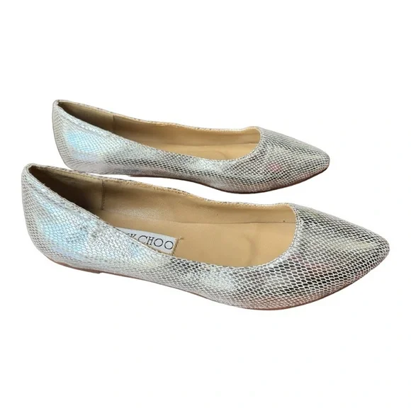 Jimmy Choo Glitter ballet flats 39EU - Picture 2 of 10